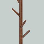 Напольная вешалка из массива бука Branches Hangers Dark варинант исполнения - 3 | Loft Concept в Самаре