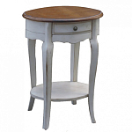 Тумба прикроватная овальная с ящиком Interiors Romance варинант исполнения - 1 | Loft Concept в Самаре