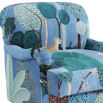 Дизайнерское классической формы на колесиках Trumann Armchair варинант исполнения - 3 | Loft Concept в Самаре