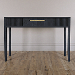Элегантная Консоль Primo с выдвижным ящиком Черный дуб варинант исполнения - 1 | Loft Concept в Самаре