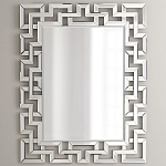 Зеркало прямоугольное в зеркальной раме Intersection варинант исполнения - 1 | Loft Concept в Самаре