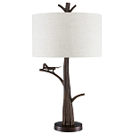 Настольная лампа с корпусом в виде ствола дерева с насекомым Twiglly варинант исполнения - 4 | Loft Concept в Самаре