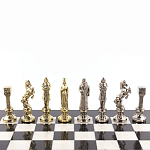 Шахматы Ренессанс с доской из натурального мрамора Decorative Thematic Chess варинант исполнения - 2 | Loft Concept в Самаре