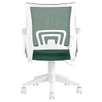 Офисное кресло с основанием из белого пластика Desk chairs Green варинант исполнения - 4 | Loft Concept в Самаре