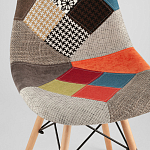 Стул с обивкой в технике пэчворк DSW варинант исполнения - 7 | Loft Concept в Самаре