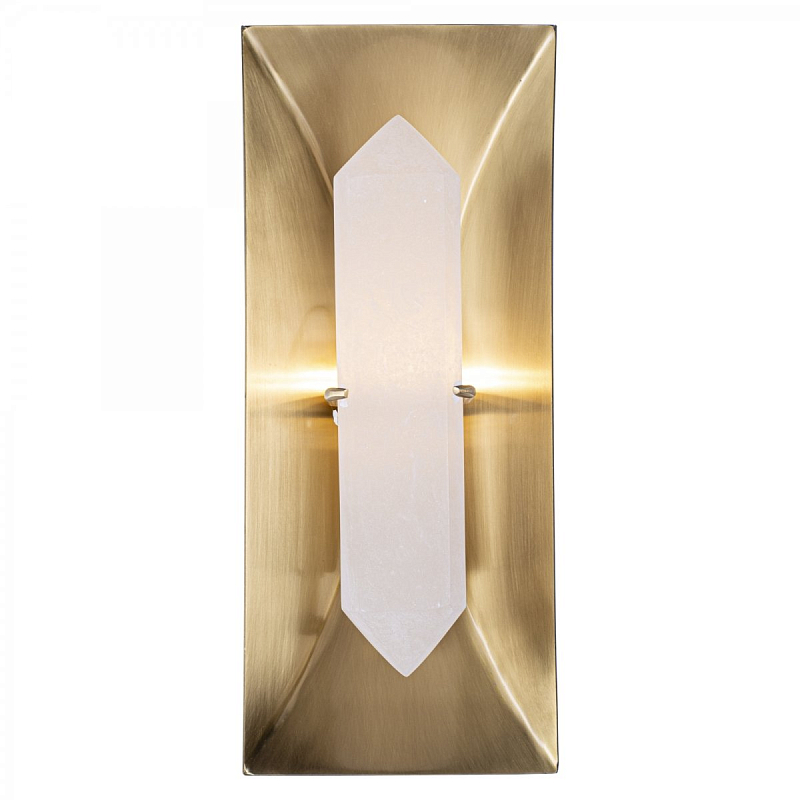 Бра HALCYON Rectangle Sconce Латунь в Самаре | Loft Concept 