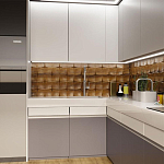 Гипсовая 3D панель с принтографией PM-38 варинант исполнения - 1 | Loft Concept в Самаре