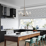  Люстра с прозрачными рифлеными цилиндрическими плафонами Kichler варинант исполнения - 26 | Loft Concept в Самаре