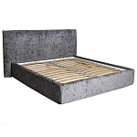 Кровать двуспальная серая с подъемным механизмом  Selecting the Best варинант исполнения - 1 | Loft Concept в Самаре