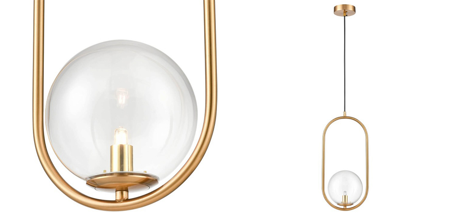 Подвесной светильник B.LUX C Ball oval gold Подвесной светильник B.LUX C Ball oval gold - Loft-Concept в Самаре