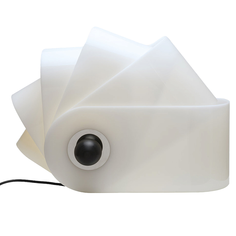 Настольная дизайнерская лампа Poltronova Ghepre Table Lamp Прозрачный белый Прозрачный красный в Самаре | Loft Concept 