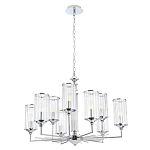 Люстра с 9-ю цилиндрическими стеклянными плафонами Jeanette варинант исполнения - 7 | Loft Concept в Самаре