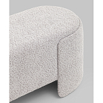 Банкетка Taks букле светло-серый варинант исполнения - 3 | Loft Concept в Самаре