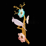 Бра с цветочным декором и птичкой Miscellaneous herbs варинант исполнения - 1 | Loft Concept в Самаре