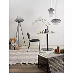 Торшер с трехъярусным плафоном из металлической сетки Metal Mesh Floor Lamp варинант исполнения - 1 | Loft Concept в Самаре