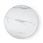 Столик журнальный круглый на черном металлическом основании Сharacter варинант исполнения - 1 | Loft Concept в Самаре