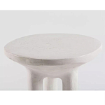 Дизайнерский журнальный стол белый на 3-х ножках в виде ступней African table варинант исполнения - 1 | Loft Concept в Самаре