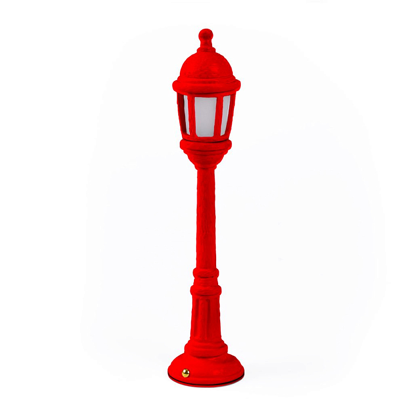 Настольная лампа Seletti Street Lamp Dining Red Красный в Самаре | Loft Concept 