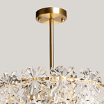 Люстра многоярусная с объемными прозрачными цветами Hanging Flowers варинант исполнения - 10 | Loft Concept в Самаре