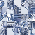 Плитка с рисунком Второй сон варинант исполнения - 2 | Loft Concept в Самаре