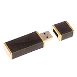 Флешка на 32 гб из натурального камня Обсидиан Черный Stone Flash Drive варинант исполнения - 2 | Loft Concept в Самаре