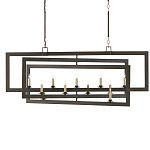 Люстра из пересекающихся прямоугольных элементов Intersecting Rectangles варинант исполнения - 2 | Loft Concept в Самаре