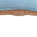 Кресло Ava Classical Armchair light blue velour варинант исполнения - 6 | Loft Concept в Самаре