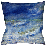 Подушка декоративная морской принт Impressionism in Art варинант исполнения - 1 | Loft Concept в Самаре