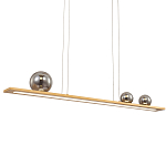 Светодиодная линейная люстра IONA Сhandelier gold 103 варинант исполнения - 1 | Loft Concept в Самаре