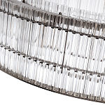 Подвесная люстра в форме круга Light Source Antique Nickel варинант исполнения - 2 | Loft Concept в Самаре