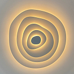 Потолочная люстра круглая многослойная Multilayering варинант исполнения - 9 | Loft Concept в Самаре