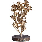 Статуэтка Metal Flowers Вrass Gold варинант исполнения - 1 | Loft Concept в Самаре