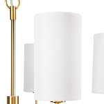Люстра с белыми плафонами в форме цилиндра и металлическим основанием Nicoleta варинант исполнения - 2 | Loft Concept в Самаре