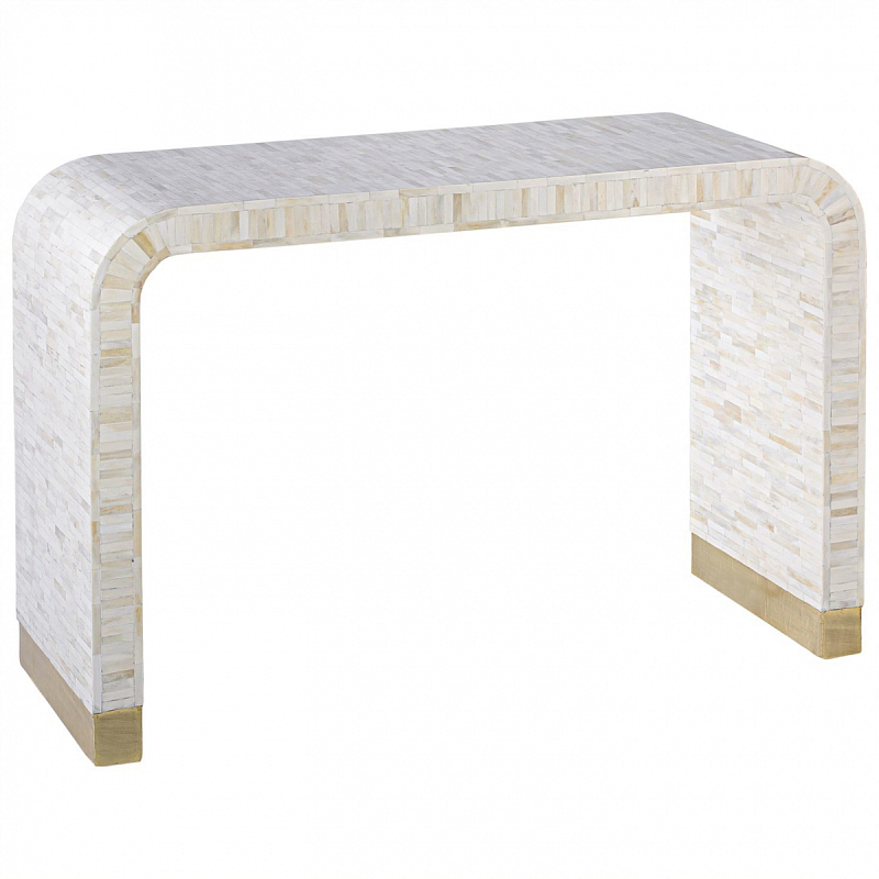 Beacon Console Table - Cream Кремовый в Самаре | Loft Concept 