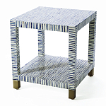 Тумба Прикроватная Snartoon Bone Inlay Bedside Cabinet варинант исполнения - 1 | Loft Concept в Самаре