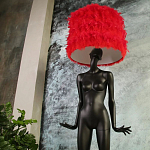 Лампа MANNEQUIN LAMP с абажуром модельный позинг варинант исполнения - 6 | Loft Concept в Самаре