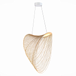 Подвесной светильник фигурный из деревянных прутьев Ecofriendly Light Source варинант исполнения - 5 | Loft Concept в Самаре