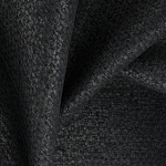 Мебельная ткань Шенилл черный цвет 138 см T4-35 варинант исполнения - 1 | Loft Concept в Самаре