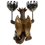 Подсвечник в виде дракона Dragon with Two Candlesticks варинант исполнения - 7 | Loft Concept в Самаре