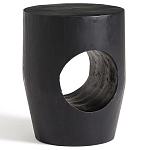 Приставной столик черного цвета AMORPHOUS варинант исполнения - 2 | Loft Concept в Самаре