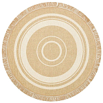 Ковер из комбинированного состава с узором The Cycle of Happiness варинант исполнения - 1 | Loft Concept в Самаре