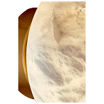 Бра в форме диска из натурального камня Cryptocrystalline Stone варинант исполнения - 3 | Loft Concept в Самаре