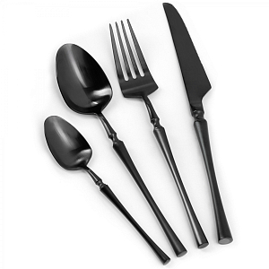 Столовые приборы Gothic Black
