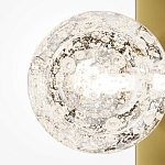 Бра с плафоном из прозрачного стекла с пузырьками воздуха Effervia варинант исполнения - 3 | Loft Concept в Самаре