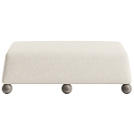 Дизайнерская Банкетка Wakonda с деревянными шариками  варинант исполнения - 2 | Loft Concept в Самаре