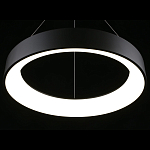 Люстра подвесная светодиодная Black Circle варинант исполнения - 4 | Loft Concept в Самаре