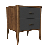 Тумба прикроватная с 2-мя ящиками Tasteful Furniture Light варинант исполнения - 4 | Loft Concept в Самаре