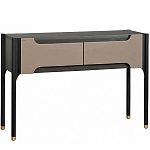 Консоль тёмно-коричневого цвета с 2-мя ящиками Gladstone варинант исполнения - 1 | Loft Concept в Самаре