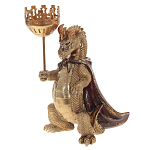 Подсвечник в виде дракона Dragon candlestick Green Gold Brown L or R варинант исполнения - 5 | Loft Concept в Самаре