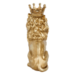 Статуэтка лев с детализированной гривой и изящной короной Lion Crown  варинант исполнения - 3 | Loft Concept в Самаре